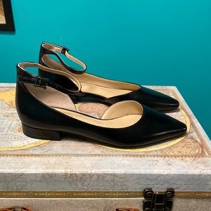 Franco Sarto Slide Ankle Strap Flat